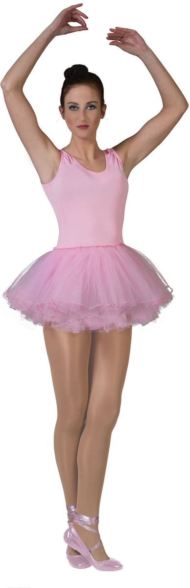 Dans & Entertainment Kostuum | Ballerina Vrouw Roze Kostuum | Maat 32-34 | Carnaval kostuum | Verkleedkleding